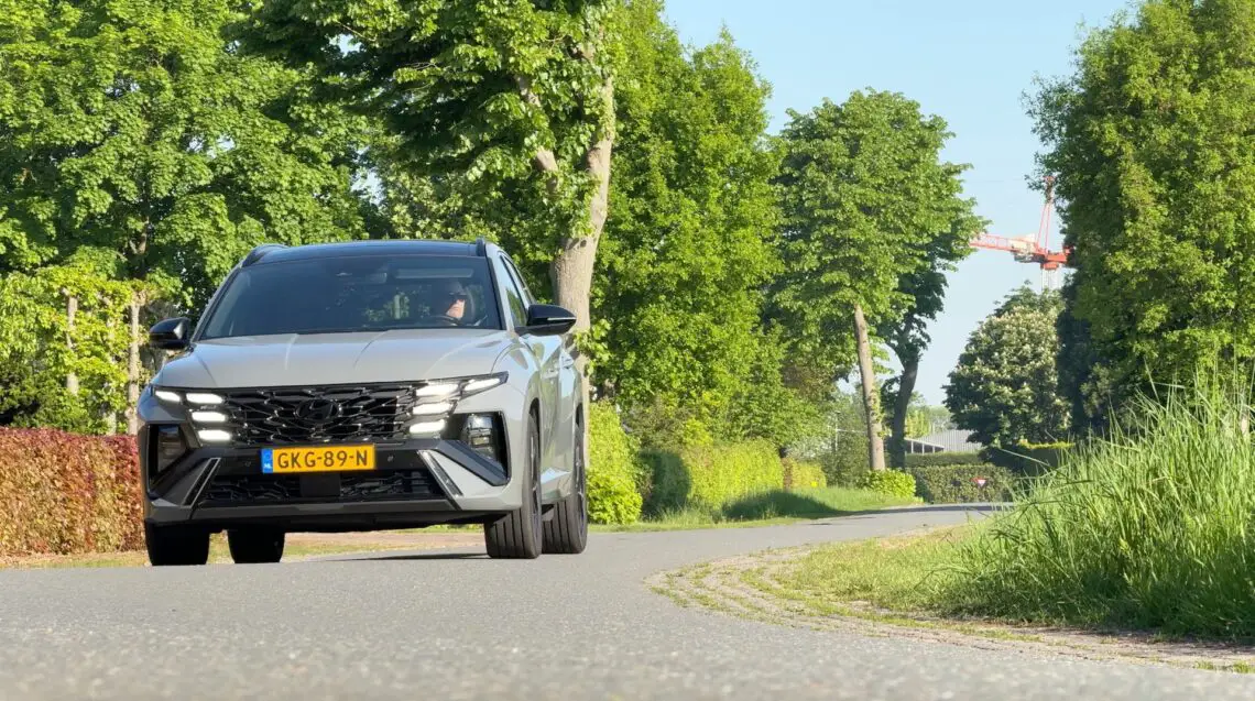 Een imposant front voor de nieuwe Hyundai Tucson