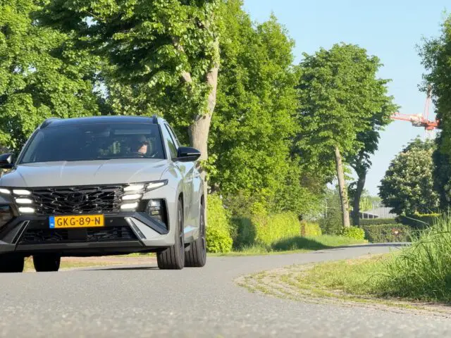 Een imposant front voor de nieuwe Hyundai Tucson