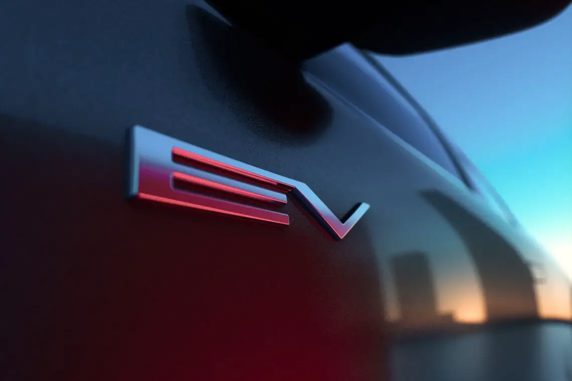 EV-aanduiding op de Eclipse Cross