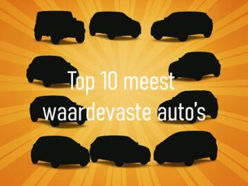 Top 10: auto’s die volgens de ANWB het minst afschrijven ...