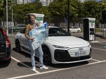 Praktijktest: haalt de Audi A6 e-tron 750 km op een volle accu? ...