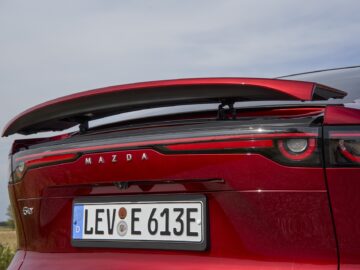 Mazda 6e - achterspoiler