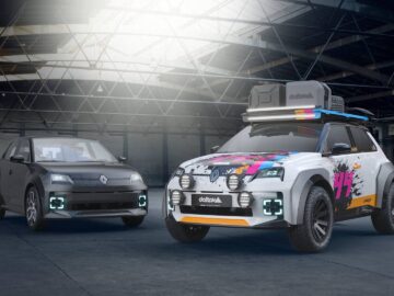 Renault 5 nu ook als dikke offroader ...