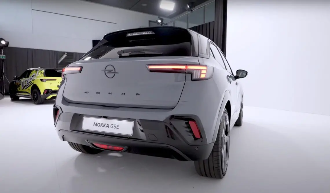 Achterkant Opel Mokka GSE