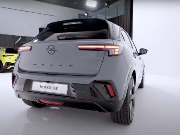 Achterkant Opel Mokka GSE