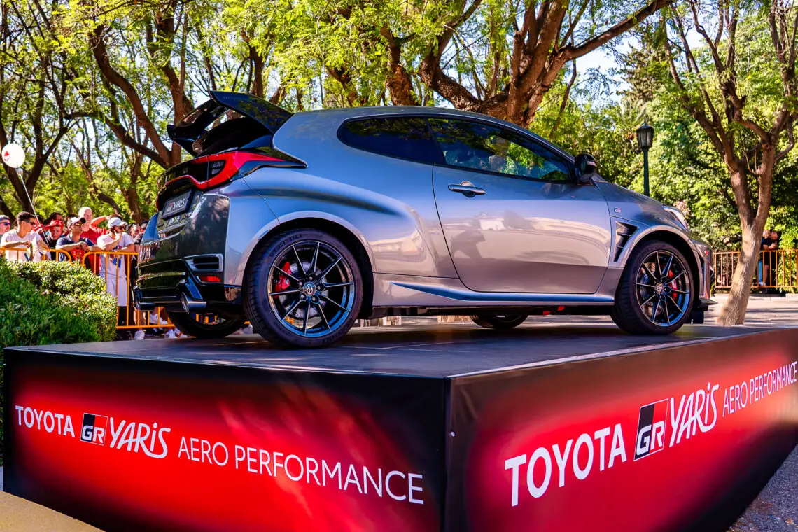 Achterkant Toyota GR Yaris Aero Performance 2025