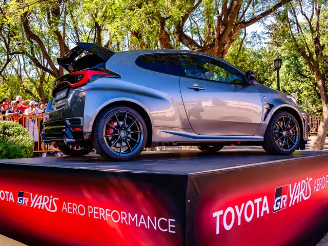 Achterkant Toyota GR Yaris Aero Performance 2025