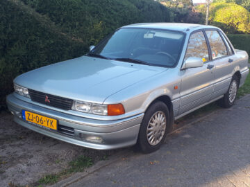 Gespot: een Mitsubishi Galant 1800 GLSi uit 1991 ...