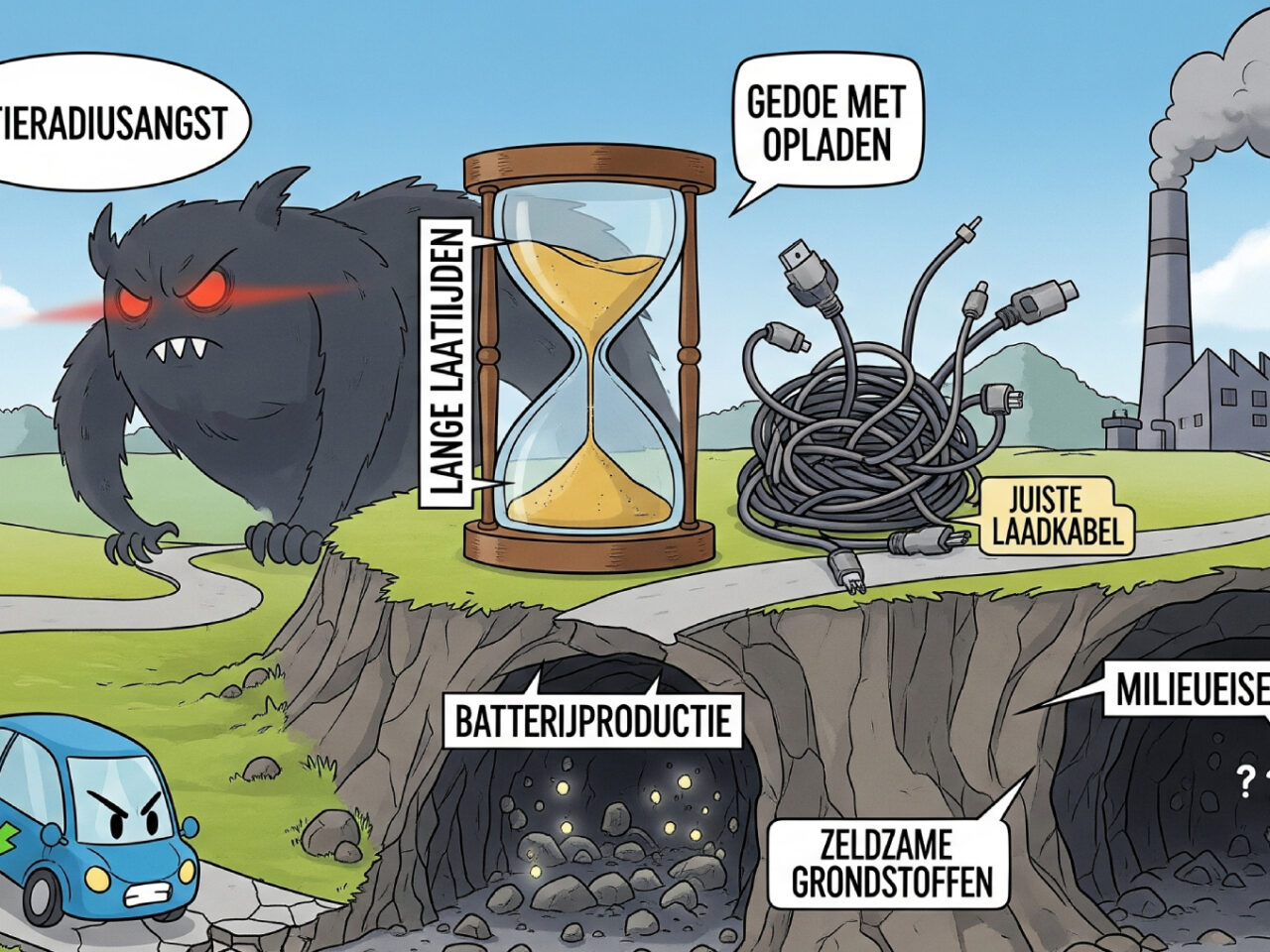 De grootste uitdagingen voor elektrische auto’s ...