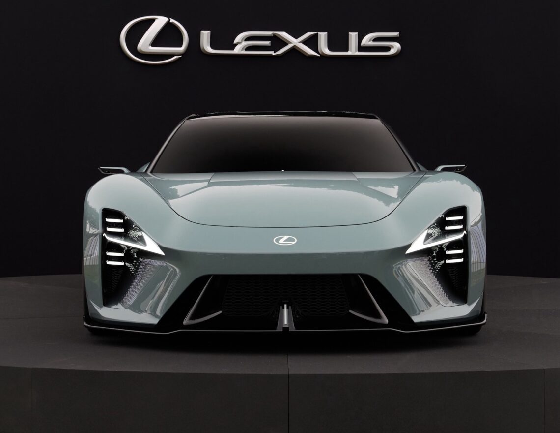 Vooraanzicht Lexus Sport Concept 2025