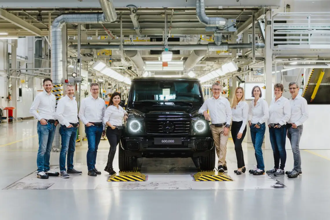 600,000th Mercedes-Benz G-Class: Success story continues