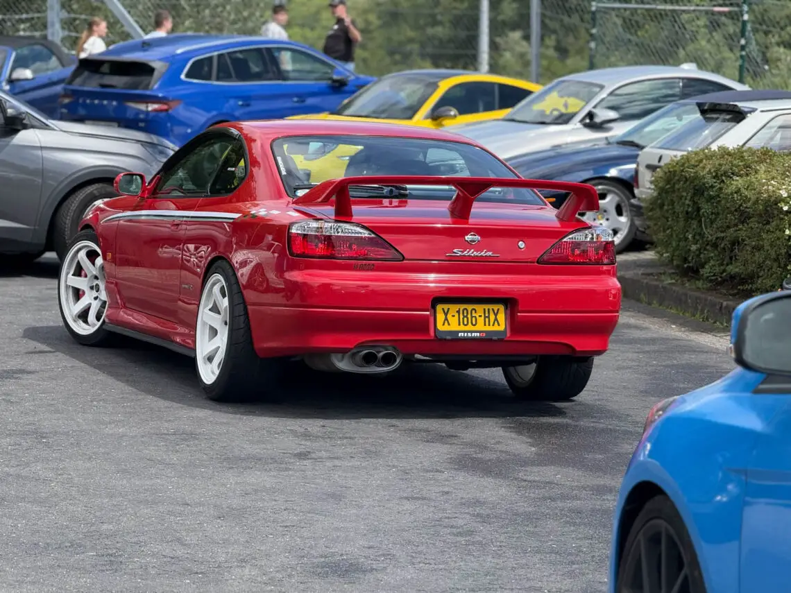 Nissan Silvia tijdens Oldtimer Grand Prix 2025