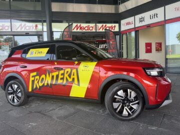 Opel Frontera bij MediaMarkt