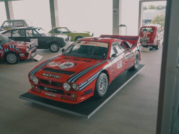 Lancia 037 bij Squadra Abarth & Rally Collection