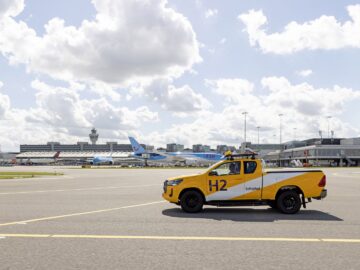 Toyota Hilux op waterstof krijgt bijzondere rol op Schiphol ...
