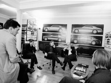 Ian Cameron and the 'Project Rolls-Royce' team at The Bank, London