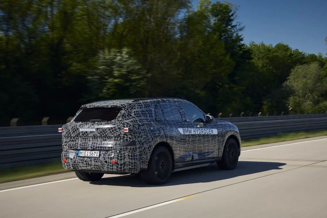 Rückseite des BMW X5