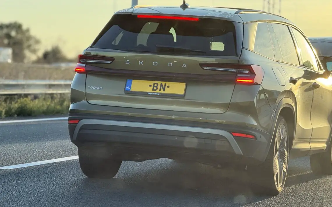 Skoda Kodiaq met BN-kenteken