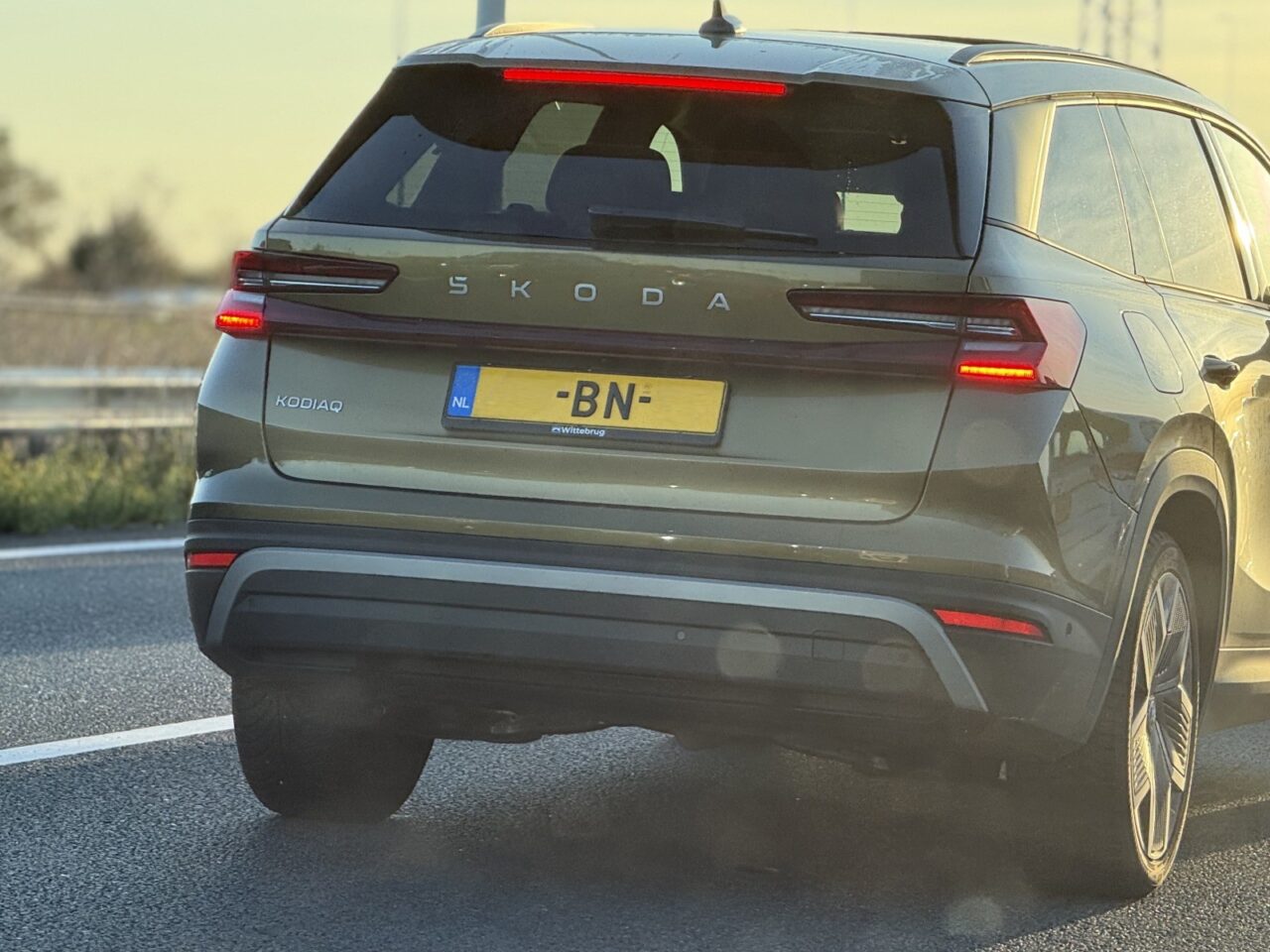 Skoda Kodiaq met BN-kenteken
