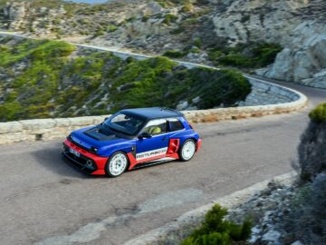 Renault 5 Turbo 3E in actie voor publieksdebuut ...