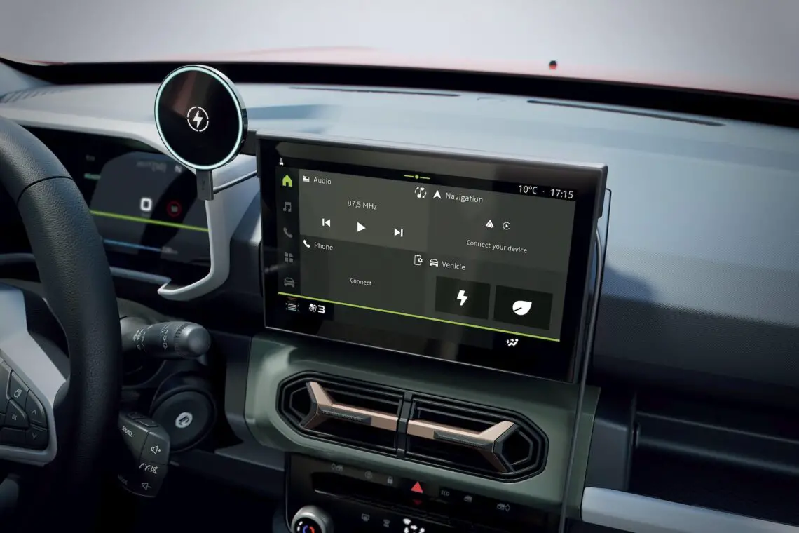 Interieur Dacia Spring 2026