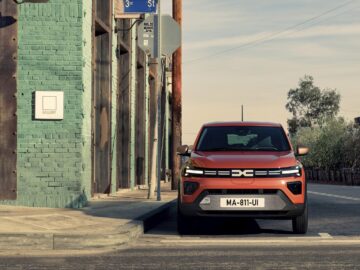 Voorkant Dacia Spring 2026