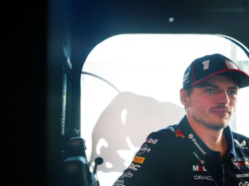 MEXICO CITY, MEXICO - OCTOBER 23: Max Verstappen of the Netherlands and Oracle R ...