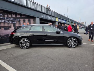 Mercedes-Benz CLA Shooting Brake tijdens EV Experience 2025