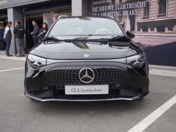 Mercedes-Benz CLA Shooting Brake tijdens EV Experience 2025