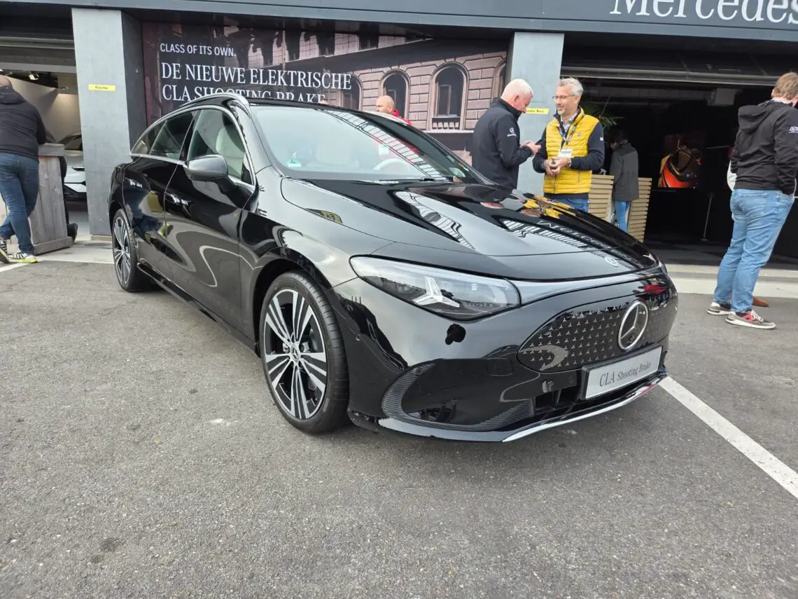 Mercedes-Benz CLA Shooting Brake tijdens EV Experience 2025