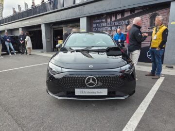 Mercedes-Benz CLA Shooting Brake tijdens EV Experience 2025