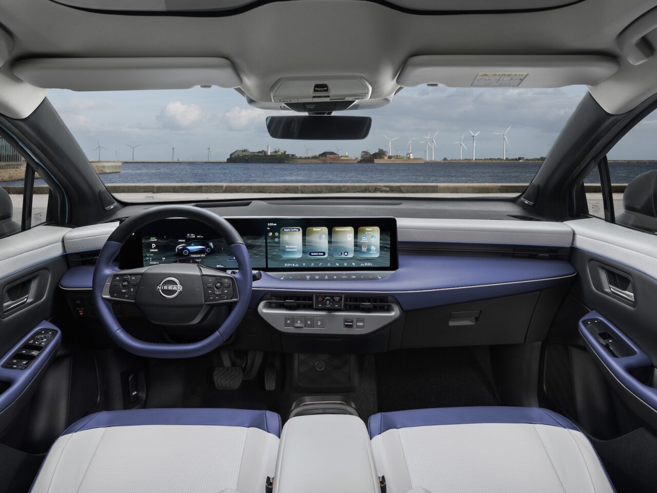 Het interieur van de nieuwe Nissan LEAF