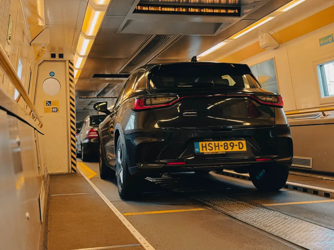 Lexus LBX in LeShuttle