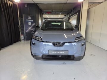 Subaru Solterra tijdens EV Experience 2025