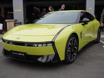 Xpeng P7 tijdens EV Experience 2025