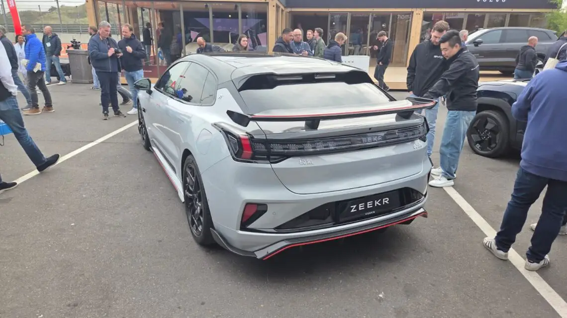 Zeekr 001 FR tijdens EV Experience 2025
