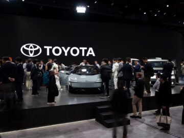 Toyota Corolla Concept tijdens Japan Mobility Show 2025