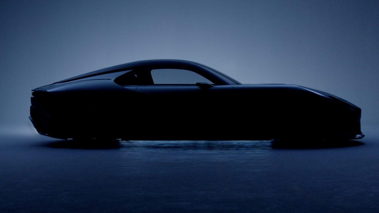 Zijkant Lexus LFA Concept