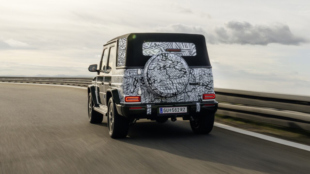 Prototype Mercedes-Benz G-Klasse Cabriolet