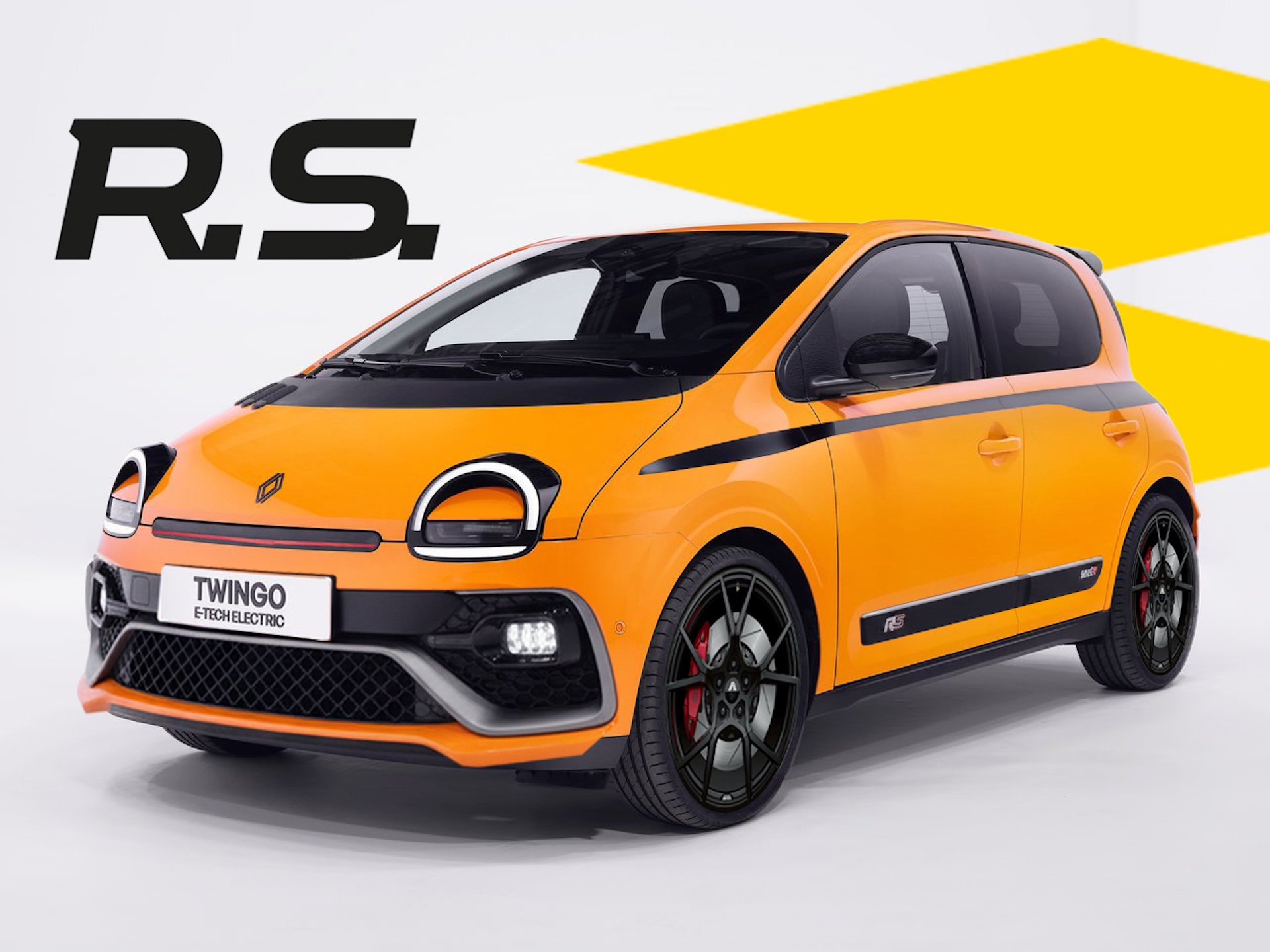 Renault Twingo E-Tech Electric RS - Rendering AutoRAI.nl (Bart Oostvogels)