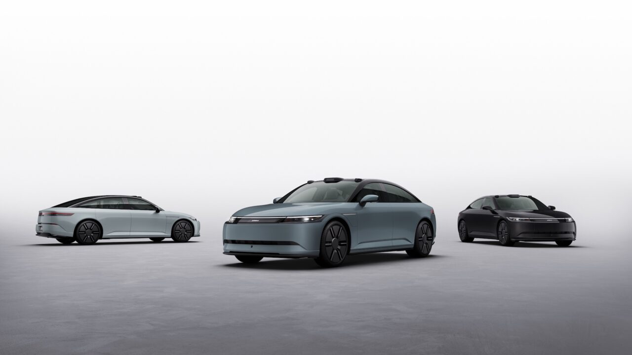 AFEELA 1 in alle kleuren