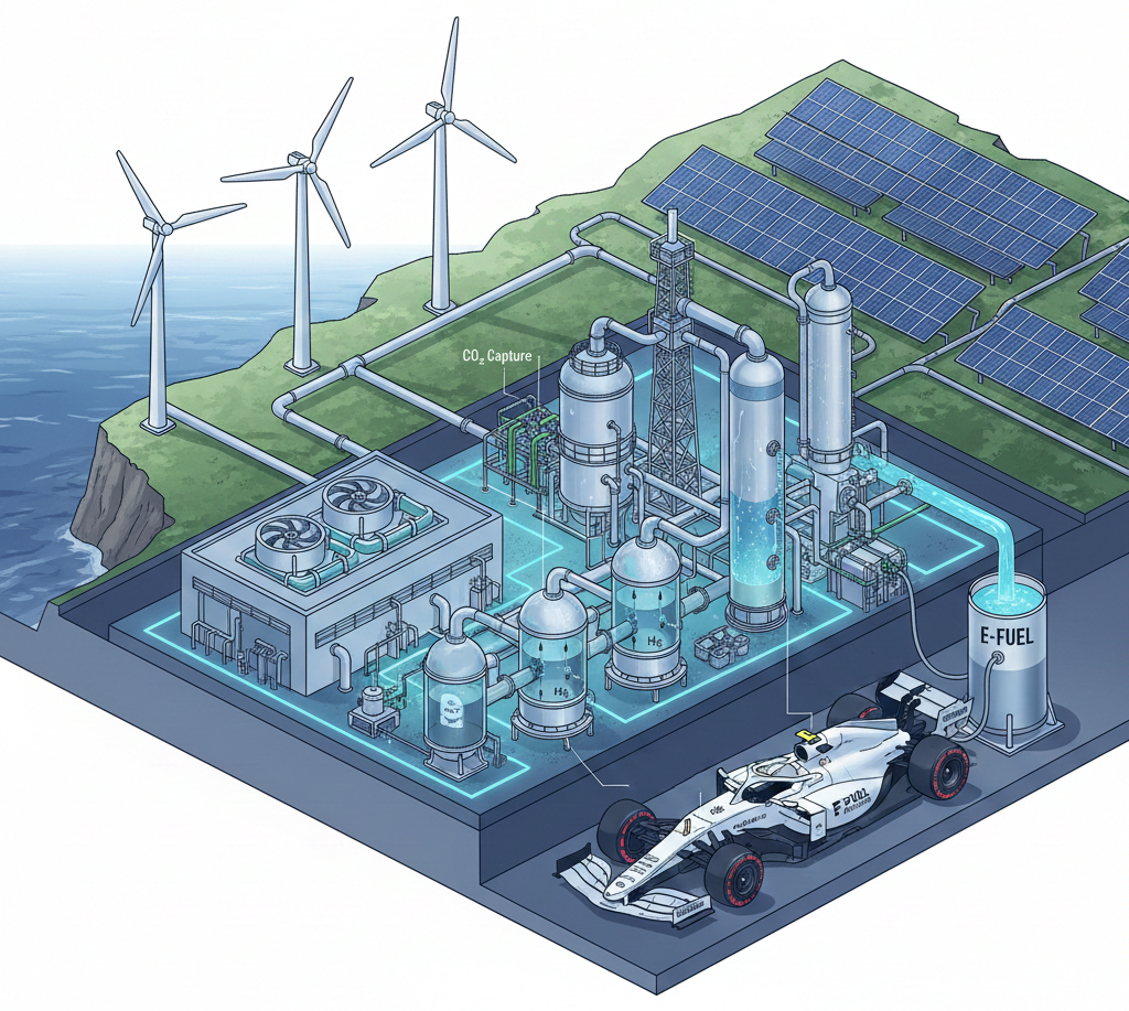 Syntetische brandstof Formule 1 - Foto: AutoRAI.nl