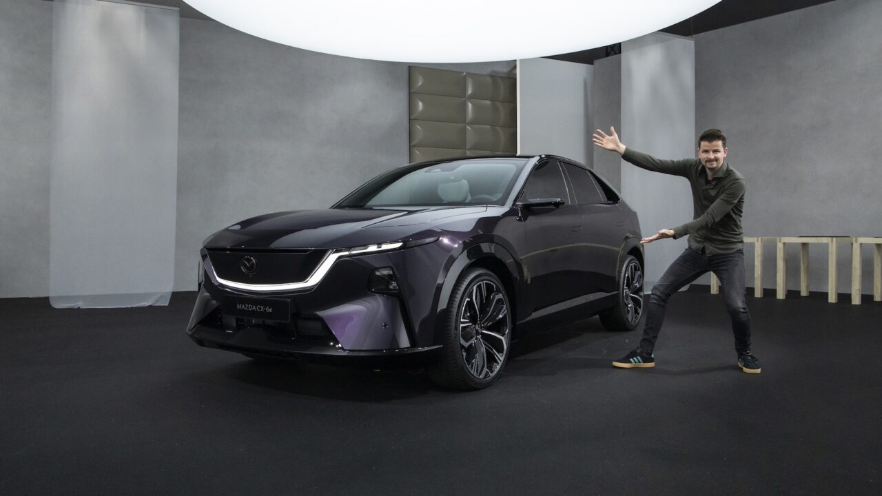 Mazda CX-6e met Bart Oostvogels