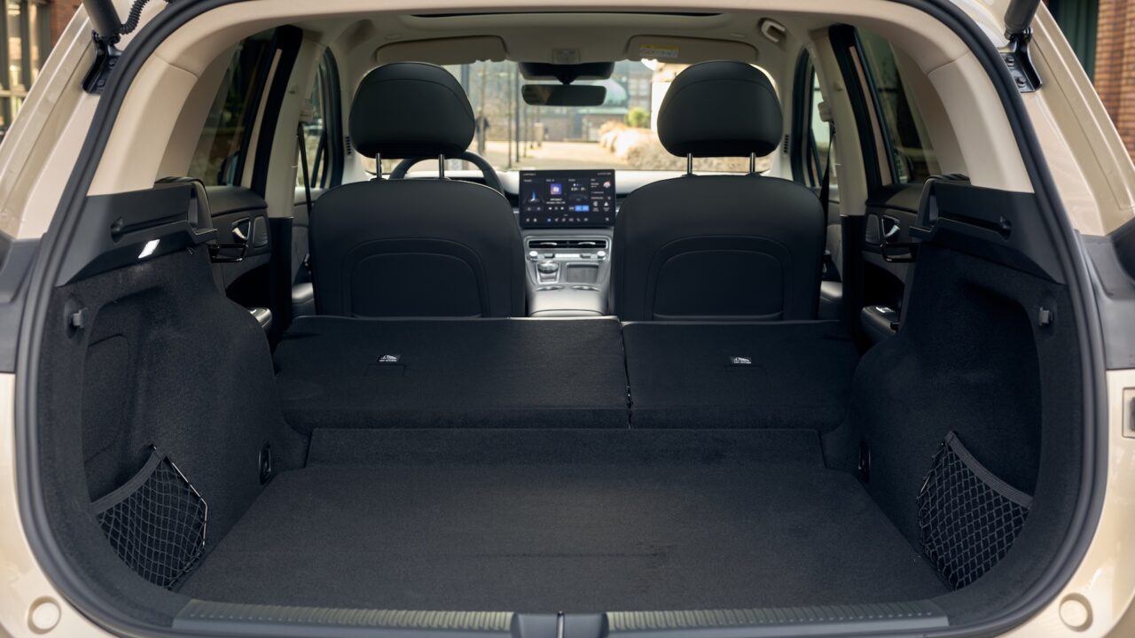 Das Kofferraumvolumen des MG S6 EV