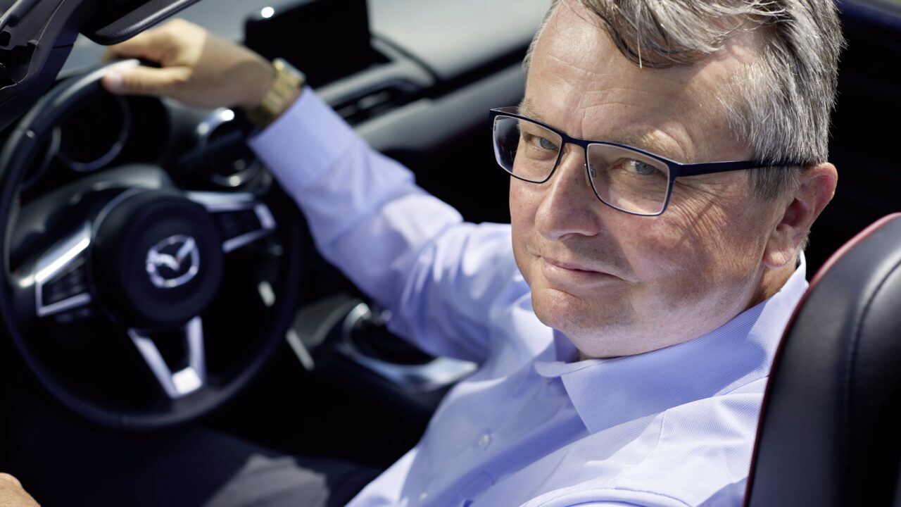 Christian Schultze, Director, Deputy General Manager, Mazda Motor Europe GmbH, European R&D Center Oberursel, Germany. 07.07.2021. MRE archive no.: ma1115. Photographed by Bernd Schuster at MRE (Mazda Research Europe).