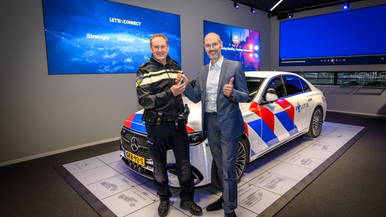 Mercedes-Benz E-Class as SIV for Dutch Police