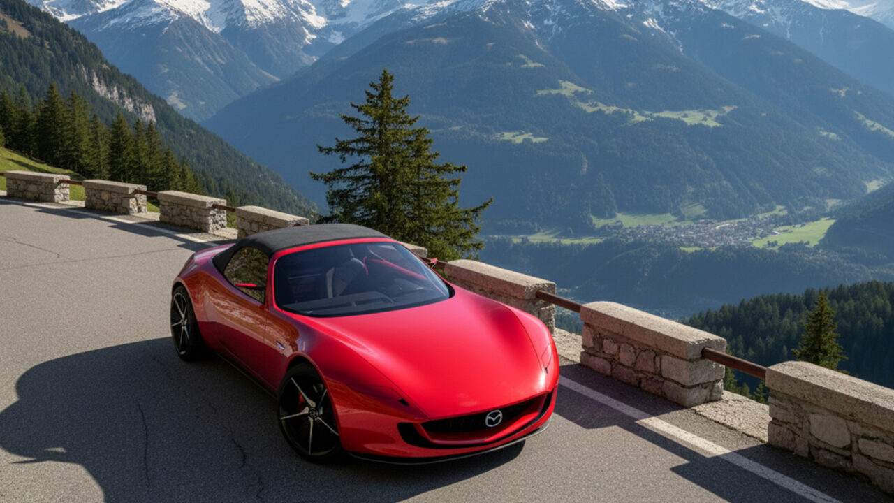 Mazda MX-5 NE - rendering - AutoRAI - Gemini