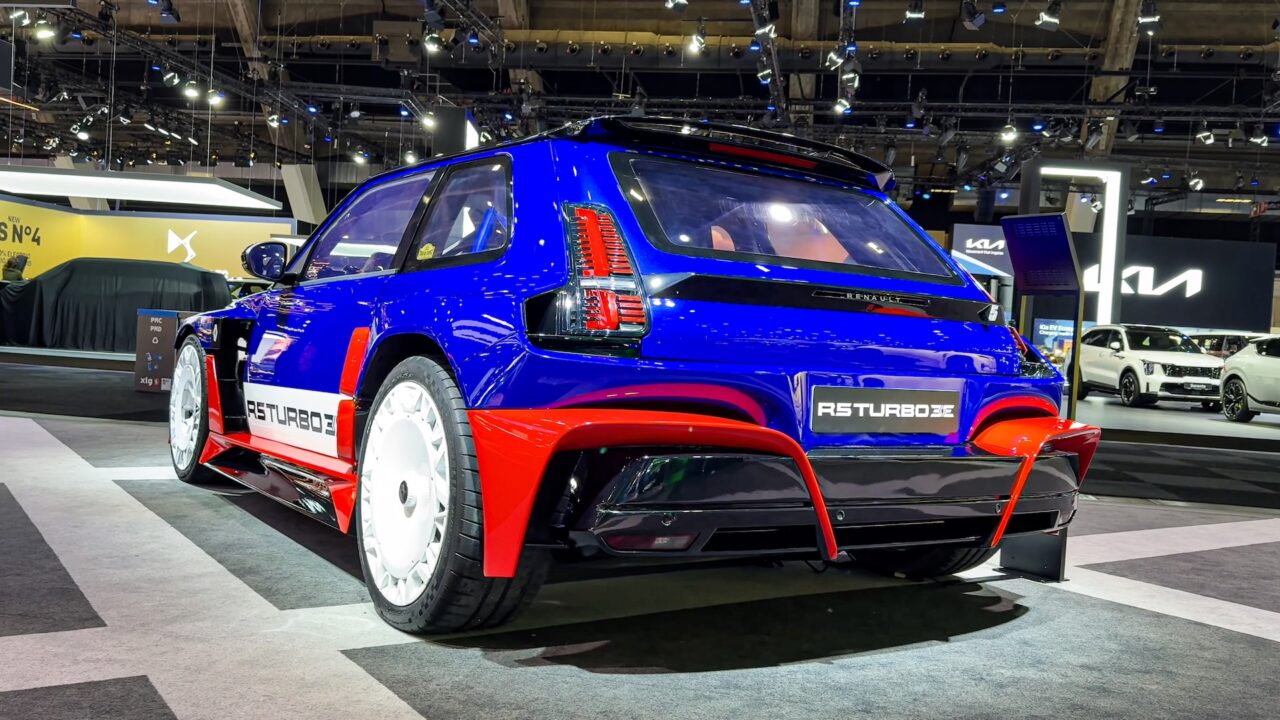 Renault 5 Turbo 3E en el Salón del Automóvil de Bruselas 2026