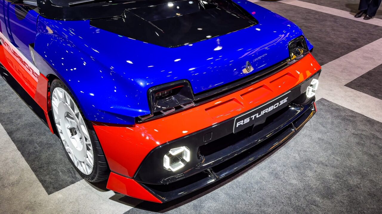 Renault 5 Turbo 3E en el Salón del Automóvil de Bruselas 2026
