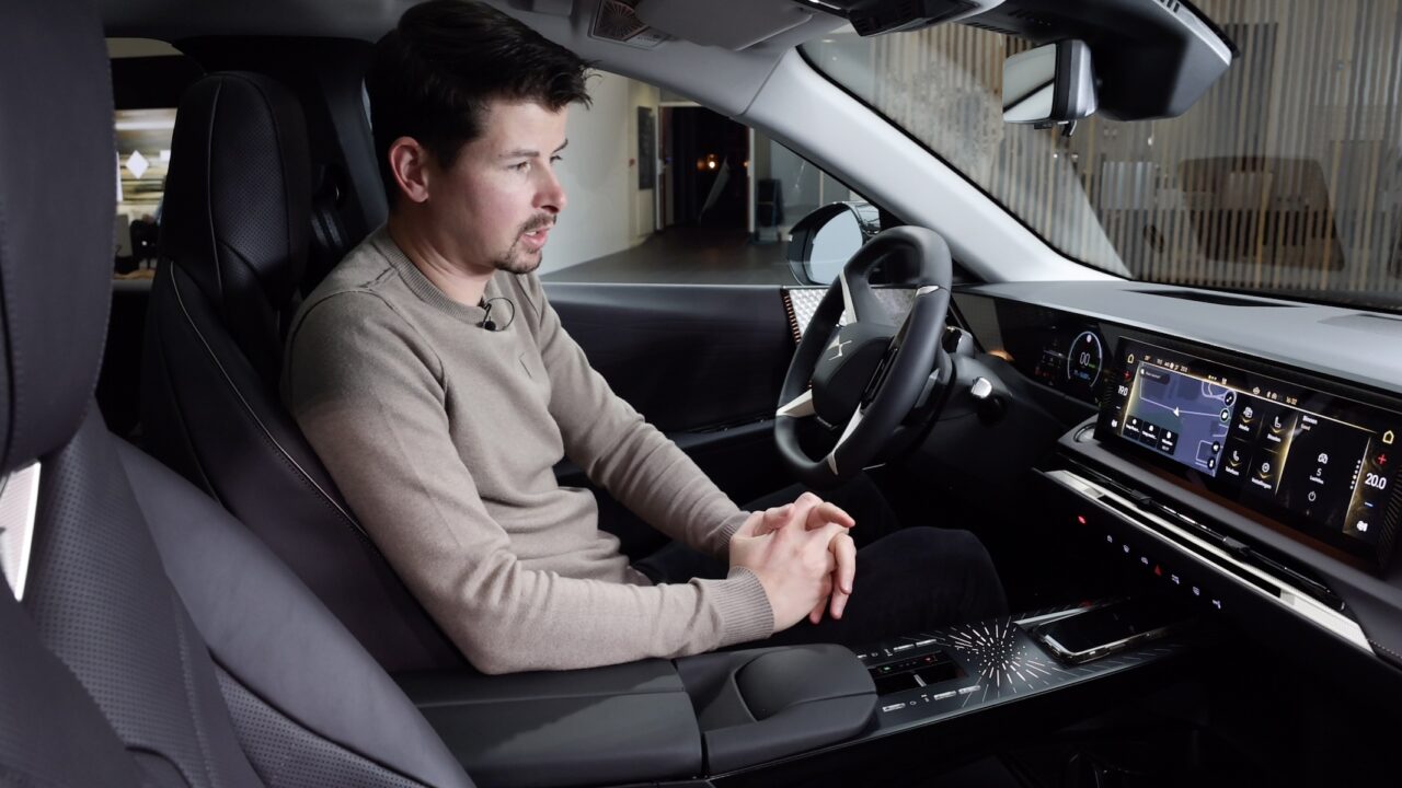 DS N7: interieur voorin